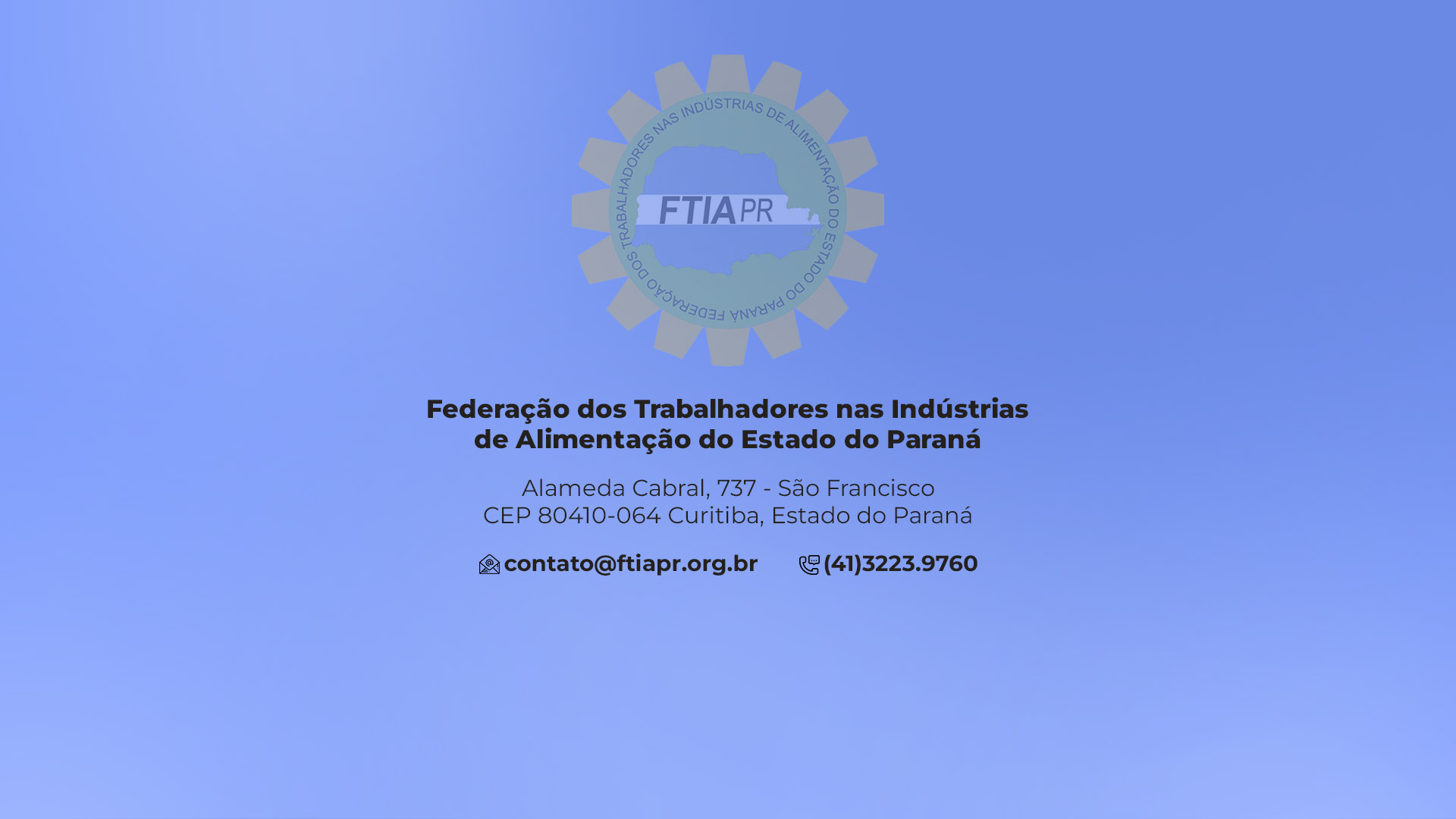Página em manutenção